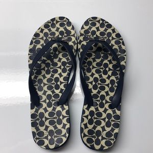 Coach Flip Flops